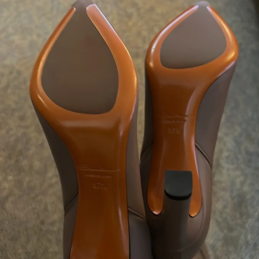 Santoni boots over the knee with stains shoe 👞 check pictures before purchasing - Picture 2 of 13